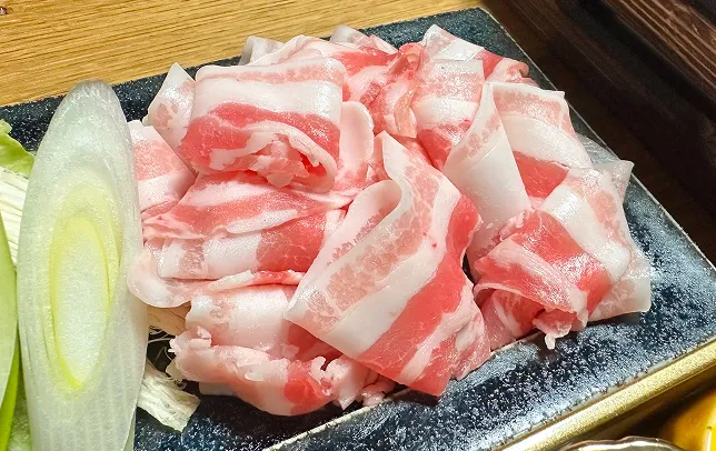 ブランド豚「常陸の輝き」を使った一皿