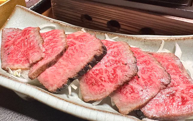 「常陸牛」を使った一皿
